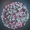 30SS ROSE Hot Fix Rhinestones 144pcs