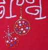 Christmas Ornaments Hot Fix Motif